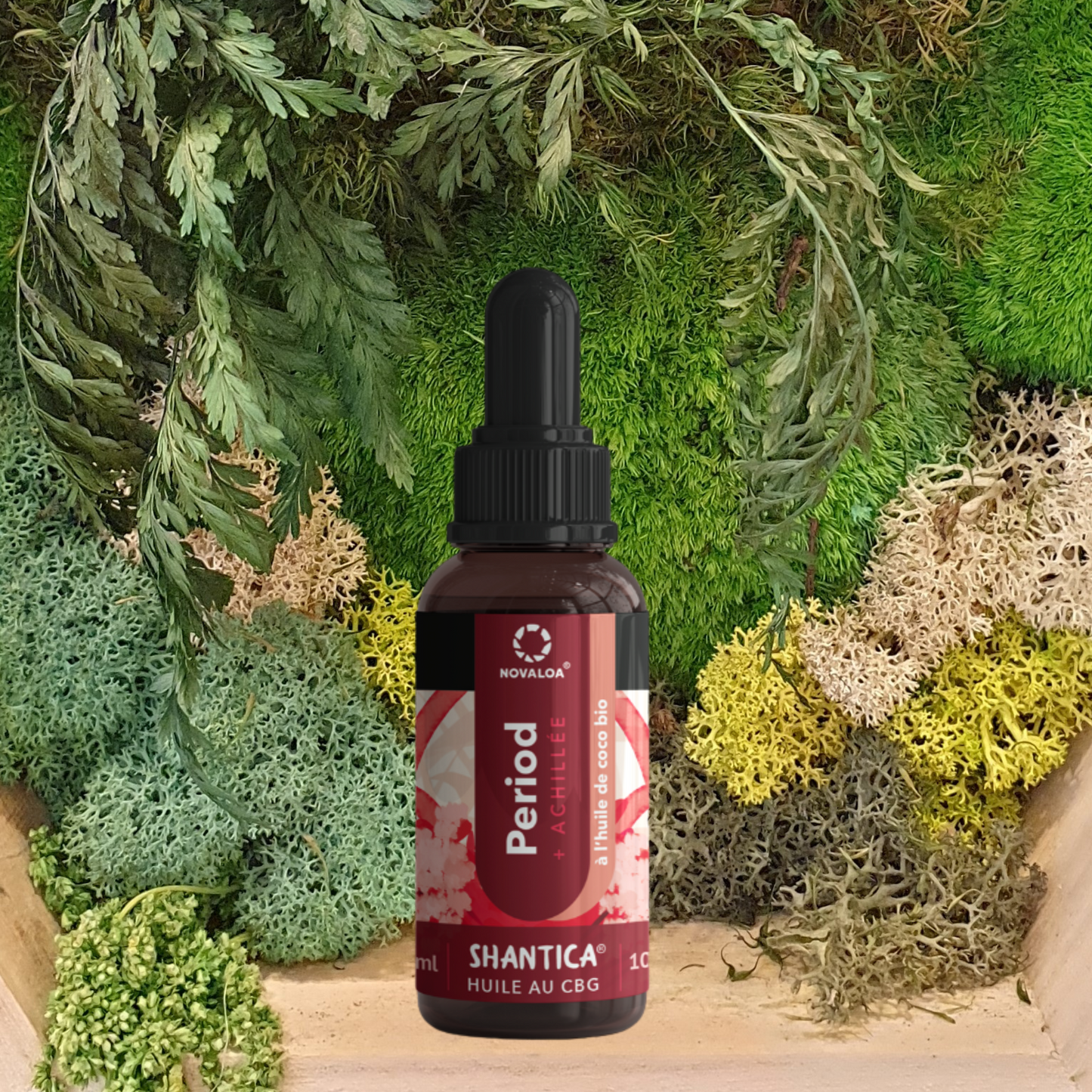 Périod de Novaloa. Huile CBG 20% & Achillée